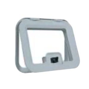 CORNICE PORTELLONE " EDU 350 " 365X296 mm BIANCA CON SERRATURA