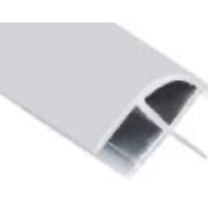 PROFILO ANGOLARE PER MOBILI IN PVC MARRONE (BARRA DA 2,5 MT)