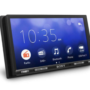 SINTOMONITOR SONY XAV-AX3250 7" WEBLINK CAST/ APPLE CARPLAY/ANDROID AUTO-BLUETOOTH DAB /DAB+ (ANT.DAB E MICROFONO EST. INCLUSI)