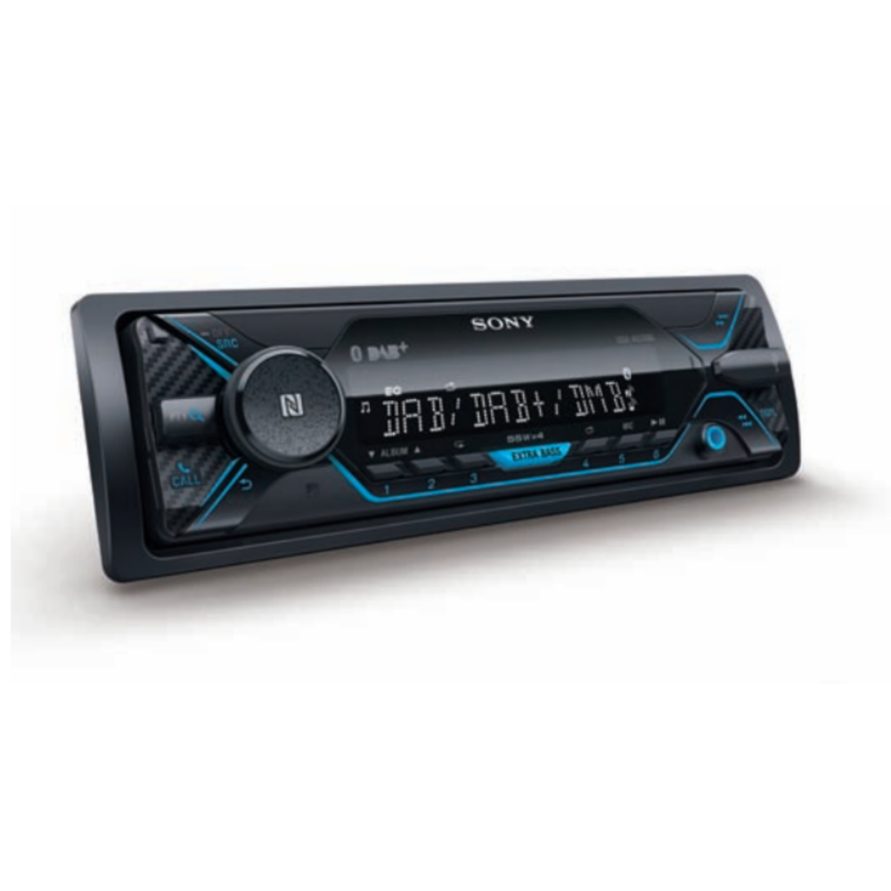 SINTOLETTORE CD SONY DSX-A510BD 1 DIN -USB CONTROLLO SIRI E DUAL BLUETOOTH - DAB+ ANT.DAB