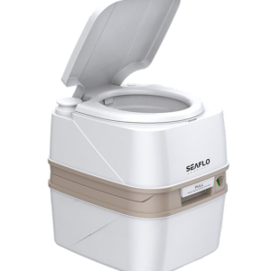 CAMPING TOILETTE "PREMIUM" SEAFLO 12 LT BASSO BIANCO