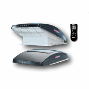 OBLO' 40X40 MAXXFAN DELUXE MOTORIZZATO 12V NERO