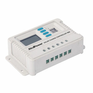 REGOLATORE DI CARICA PWM 20A 12/24V A RILEVAM. AUTOMATICO E DISPLAY LCD INCORPORATO PER MOD. FOTOVOLTAICI FINO A 240W/12V