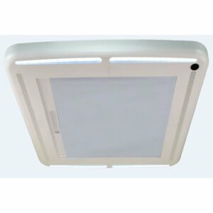 KIT OSCURANTE INTERNO MAXXSHADE CON LUCI LED INTEGRATE PER OBLO' 40X40 MAXXFAN DELUXE MOTORIZZATO 12V
