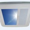 KIT OSCURANTE INTERNO MAXXSHADE CON LUCI LED INTEGRATE PER OBLO' 40X40 MAXXFAN DELUXE MOTORIZZATO 12V - immagine 2