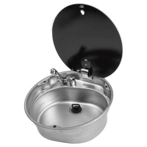 VASCA CON COPERCHIO CAN LR1770 ROTONDA Ø 407 x150 mm(P)