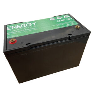 BATTERIA SERVIZI ENERGY PLUS POWER AGM 100 Ah CICLICA 12V DIM.305x168X208(H)mm