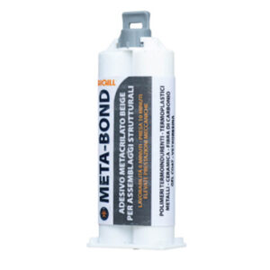 NPT ADESIVO METACRILATO BICOMPONENTE META-BOND AMBRA CARTUCCIA 50ml