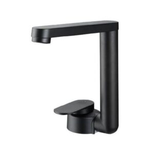MISCELATORE BAGNO-CUCINA "TWISTER BLACK" CON MICROINTERRUTTORE
