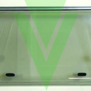 FINESTRA SERIE ASIA 1450X650 GRIGIA CON CONTROCERNIERA