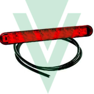FANALE 3° STOP "CAMPER" ROSSO 12V