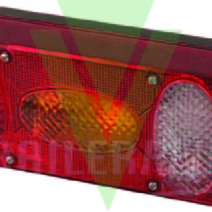 FANALE POSTERIORE "MIDIPOINT 2" 12V DX/SX CON RETRONEBBIA E CON CONNETTORE