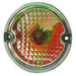 FANALE ROTONDO Ø 9.5 mm "ROUNDPOINT 1" FRECCIA ARANCIO