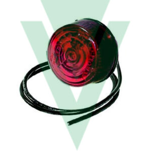 LUCE D'INGOMBRO POSTERIORE "PRO-PENNY" ROSSA 12V