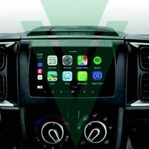 MASCHERINA SINGLE DIN PER DUCATO X290 / JUMPER / BOXER RESTYLING SERIE 8 PER SINTOMONITOR SONY
