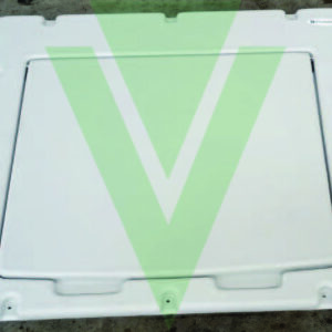 PANNELLO PORTA INFERIORE " OPLA' " PER DUCATO X250/290 L2/3/4 -H2/H3 GRIGIO CHIARO CON PIANO D'APPOGGIO RICHIUDIBILE