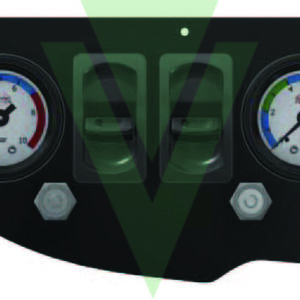 PANNELLO DI CONTROLLO A CRUSCOTTO CON INTERR. ELETTRO PNEUMATICI PER FIAT DUCATO X250-X290 /JUMPER/BOXER II-OPEL MOVANO'22 PER SOSPENSIONI TOP DRIVE