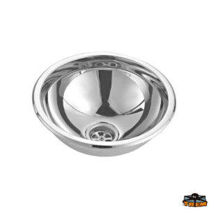 LAVELLO SEMISFERICO INOX 260X295X120 mm