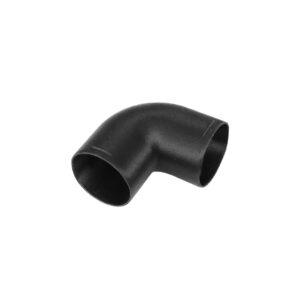 RACCORDO A GOMITO PER TUBO Ø90 mm PER RISCALDATORE AD ARIA