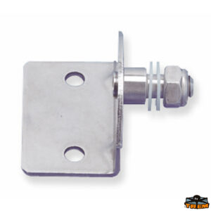 PIASTRA DI FISSAGGIO 90° - PERNO ESTERN O Ø 8 MM  INOX AISI 316