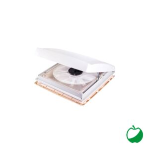 OBLO' THULE VENT 40X40 CM BIANCO CON VEN TILATORE 12V