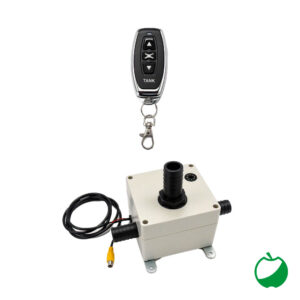 VALVOLA DEVIATRICE A 3 VIE - 12V CON TEL ECOMANDO E TELECAMERA -  PER CLEAN EVOLUTION