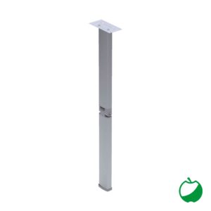 GAMBA TAVOLO SNODATA 720 MM. GRIGIO