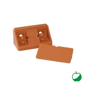 ANGOLARE PER MOBILI 4 FORI MARRONE (CO 5 0PZ)
