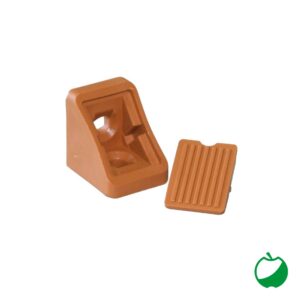 ANGOLARE PER MOBILI 2 FORI MARRONE