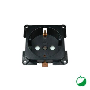 PRESA 220 V SCHUKO C-LINE NERO