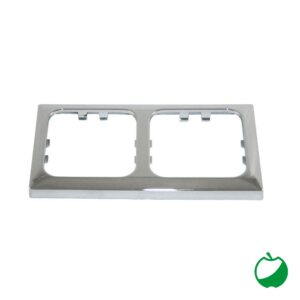CORNICE 2 MODULI SERIE   C-LINE CROMO