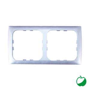 CORNICE 2 MODULI SERIE C-LINE SILVER
