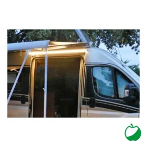 PLAFONIERA ESTERNA SOPRA PORTA LAT.DUCAT O X250-290 LED VIGANELLA 4000°K 450 Lm  NERA