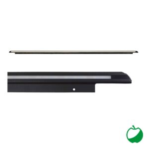 PLAFONIERA ESTERNA VIGANELLA SOPRA PORTA 135 COB LED - LAT. DUCATO X250-X290/JUMPER/BOXER/MASTER/MOVANO/NV400 - 4000°K 340 Lm  NERA - ECE R10