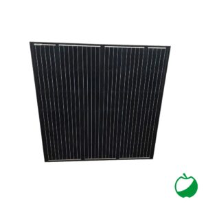 MODULO FOTOVOLTAICO "BLACK SOLAR" SLIM 1 80W POLICRISTALLINO DIM:100x100x1,8 cm