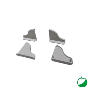 TAPPI TERMINALI PER MOD. FOTOV. 5 COPPIE GRIGIO