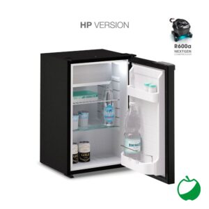 FRIGO A COMPRESSORE VITRIFRIGO VERTICALE C50i CHR PORTA NERA 12-24 V