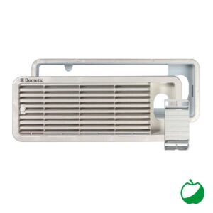 KIT GRIGLIA VENTILAZIONE+CORNICE+COPERTU RA LS100 SUPERIORE BIANCA